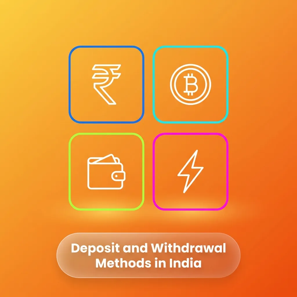 Deposit and Withdrawal Methods in India