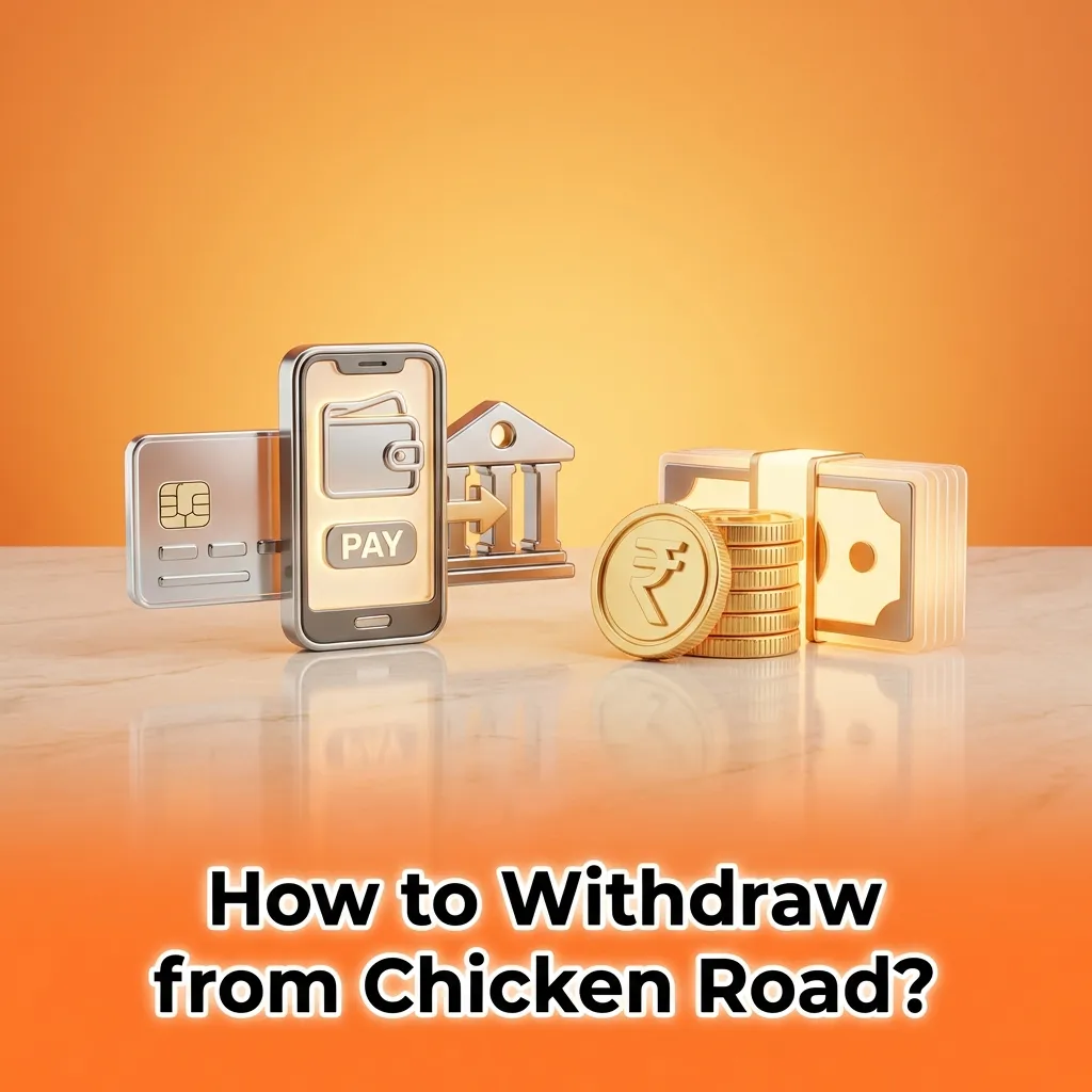 Step-by-step guide showing how to withdraw winnings from Chicken Road app with verification requirements