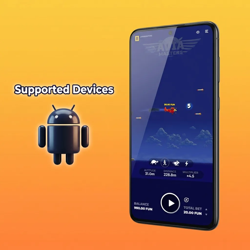 Pin-Up app tested on various Android phones from budget to flagship models, released between 2020 and 2025.